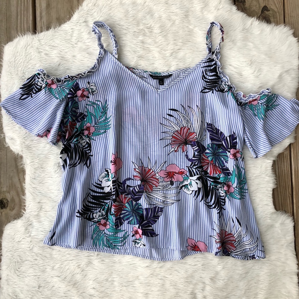 Cold Shoulder Top